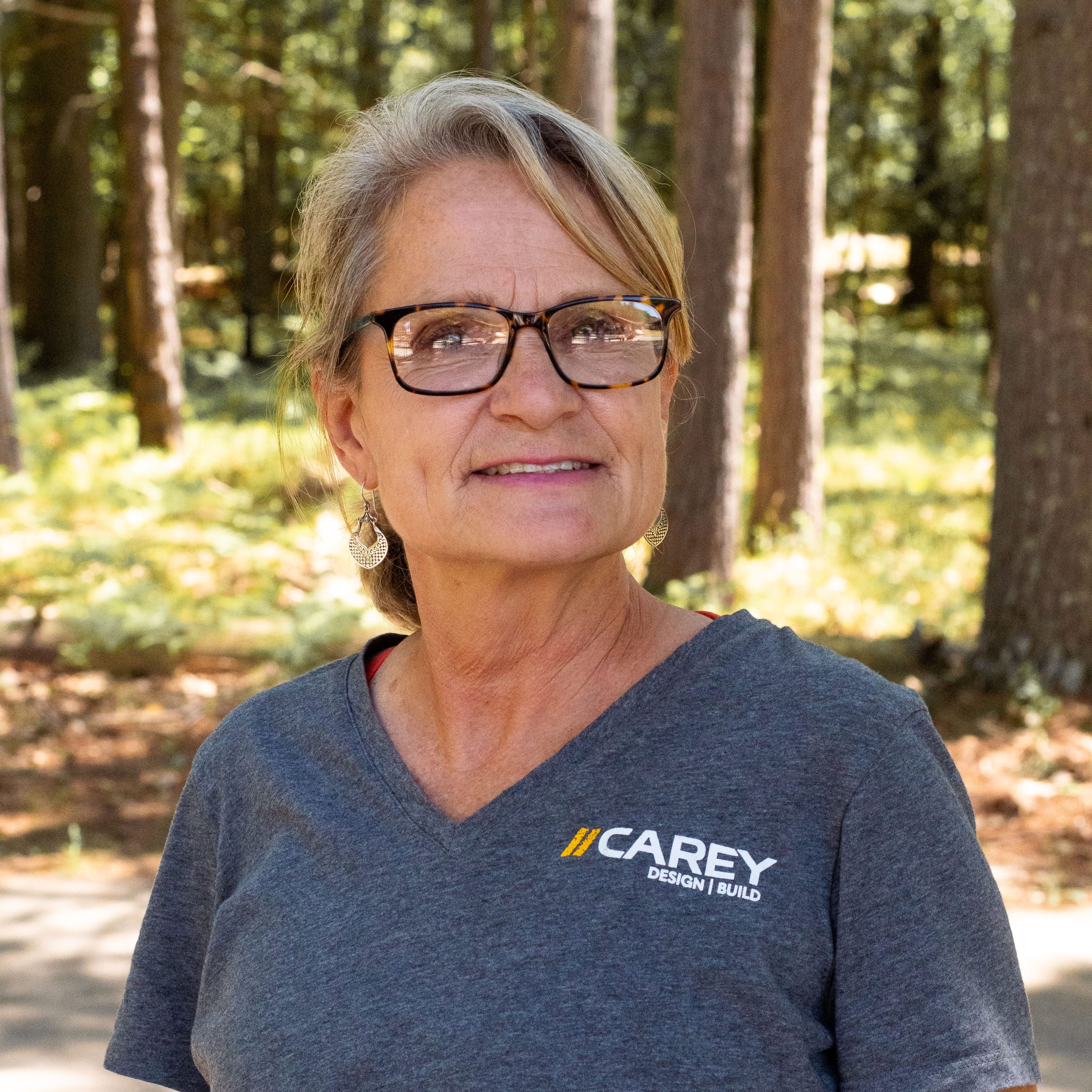 Colleen Carey helps coordinate design and construction team office operations and customer services.