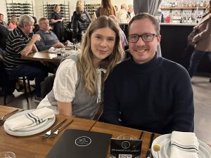 Luke Carey and Paige Carey at event for The Cure - Iron Mountain